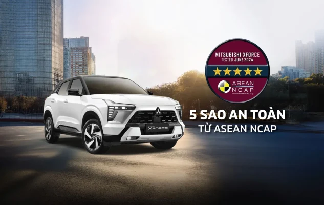 5 sao an toàn ASEAN NCAP Xforce