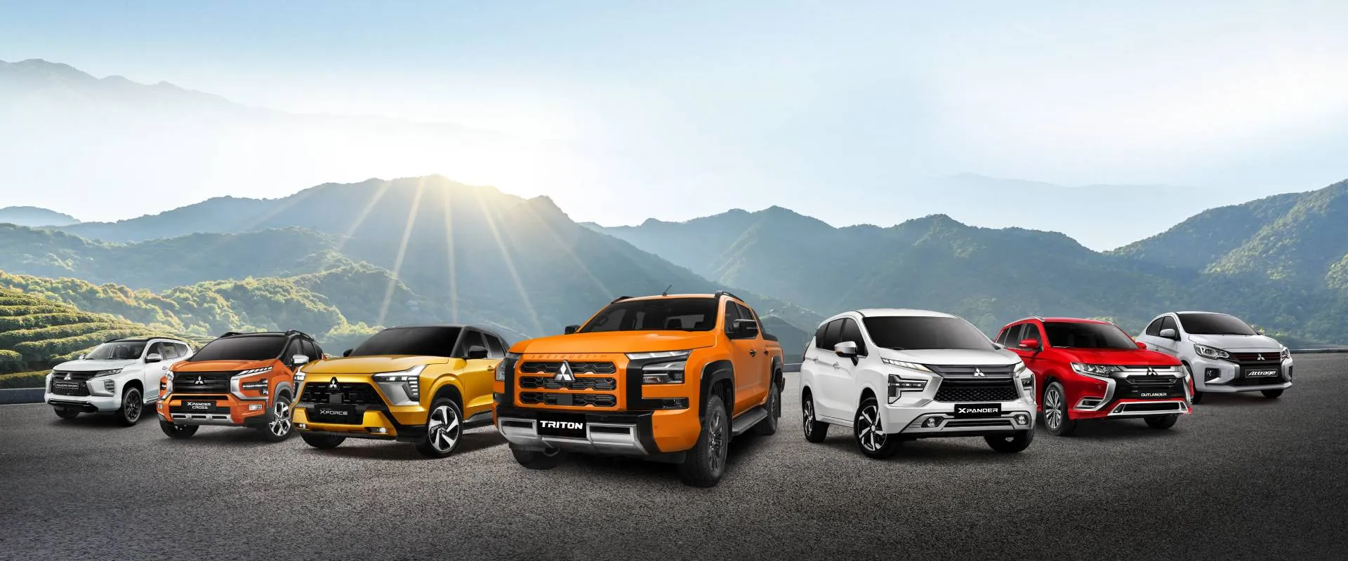 Các dòng sản phẩm Mitsubishi
